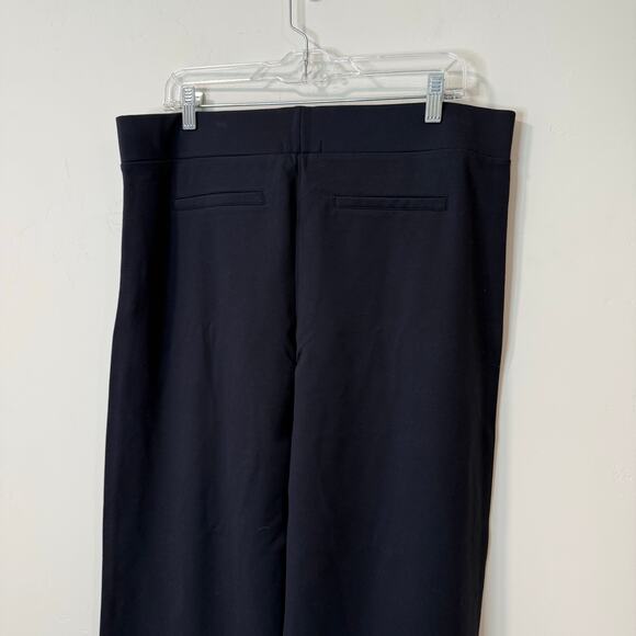 Quince Ultra-Stretch Wide Leg Pants Navy XL - Picture 6 of 12
